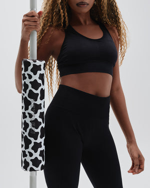 cow print barbell pad