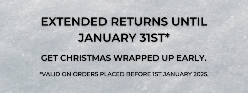 EXTENDED RETURNS UNTIL JANUARY 31ST