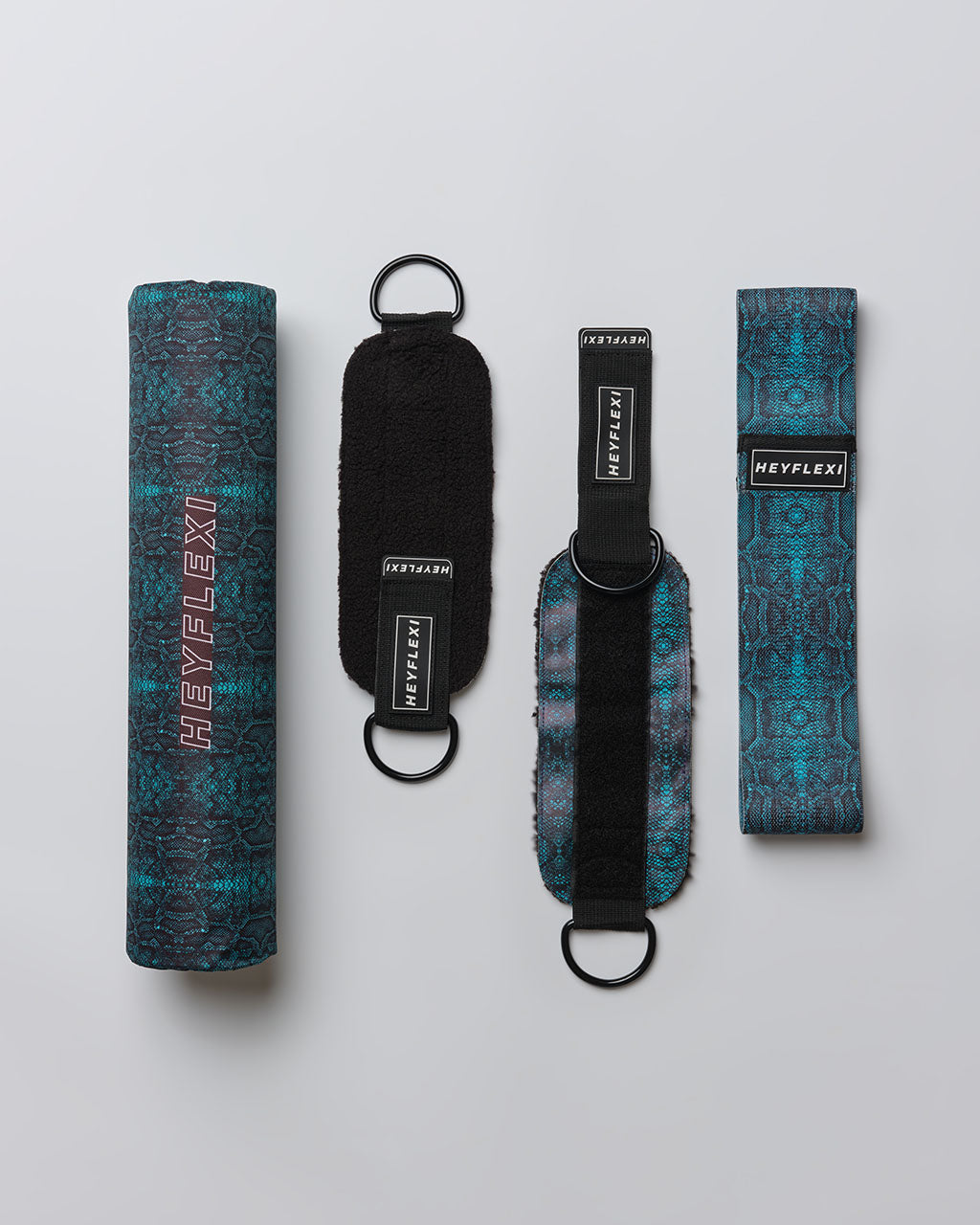 snake print workout set