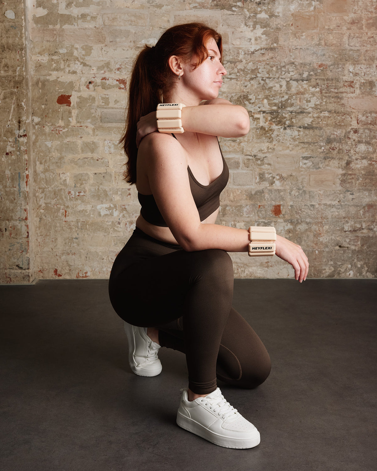 Neutral weighted body bangles