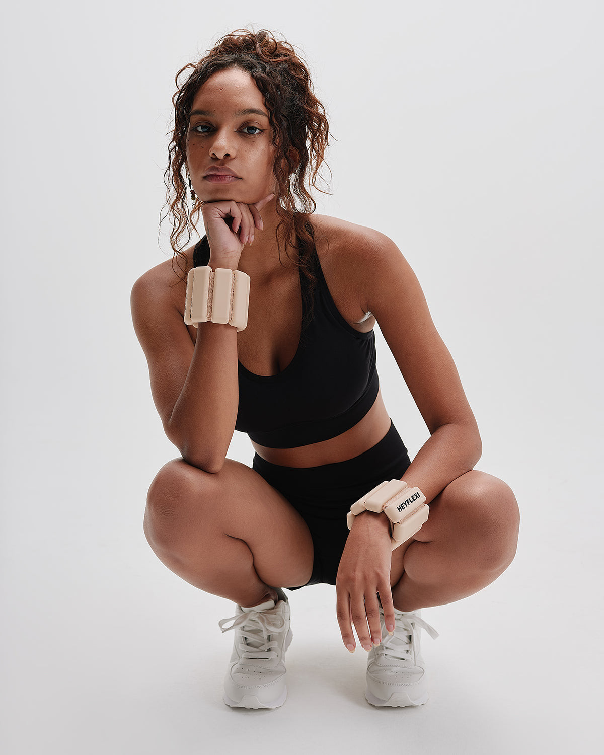 Neutral weighted body bangles