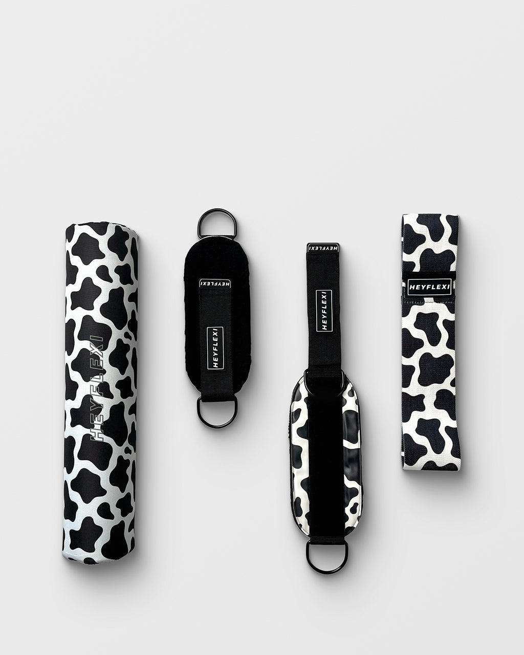 cow print workout set